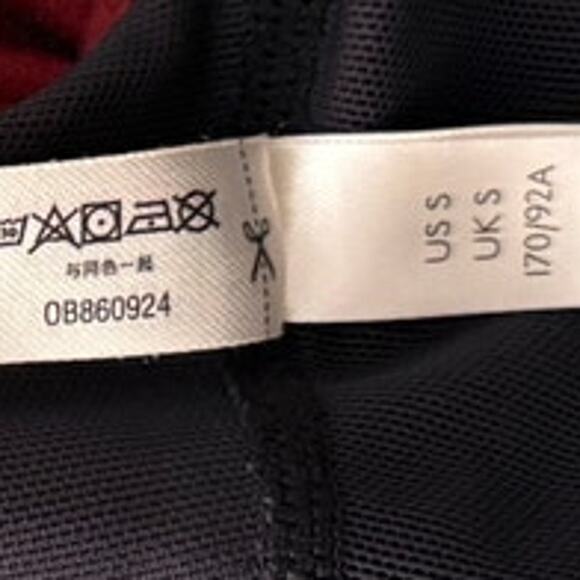 FREE PEOPLE Light Synergy Strappy Back Stretch Yoga Crop Top Bra Burgundy Red S - Picture 5 of 6